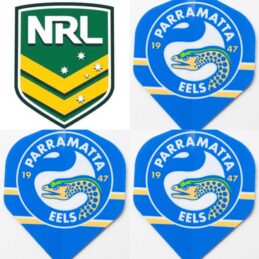 NRL Paramatta EELS Dart Board Dart Flights