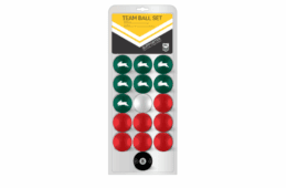 South Sydney Rabbitohs NRL Pool Snooker Billiard Balls Full Aramith Ball Set