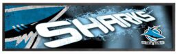 Cronulla Sharks NRL Bar Mat Runner Team Logo