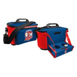 Sydney Roosters NRL Cooler Bag with Drink Tray Table - Officially Licensed Supporter Gear