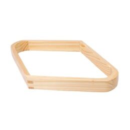 Pool Snooker Billiard Table Timber 9 Ball Diamond Rack for 2 & 1/4 Inch Balls