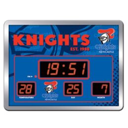 Newcastle Knights NRL Scoreboard Clock Official Licensed Supporter Gift
