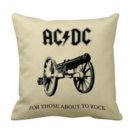 AC/DC About To Rock Cushion