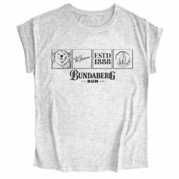 Bundaberg Rum Bundy Bear Ladies The Famous Grey Marl Tank Top T-Shirt - Collector Apparel