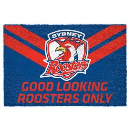 Sydney Roosters NRL Doormat for Home Man Cave Bar BBQ