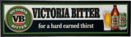 VB Victoria Bitter for a hard earned thirst Beer Bar Runner Mat