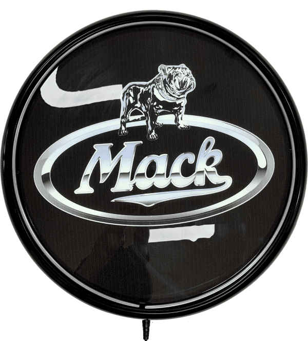 Mack Truck Semi Trailer LED Bar Lighting Wall Sign Light Button Black 2 Mack Truck Semi Trailer LED Bar Lighting Wall Sign Light Button Black - Image 2