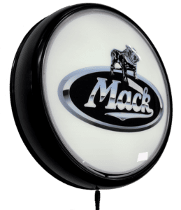 Mack Truck Semi Trailer LED Bar Lighting Wall Sign Light Button White/Black