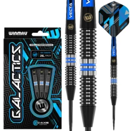 WINMAU GALACTICS 90% Tungsten Steel Tip Darts 24g - 26 Gram