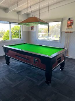 Competitor Electronic Coin Operated Commercial Pub Pool Table 7ft
