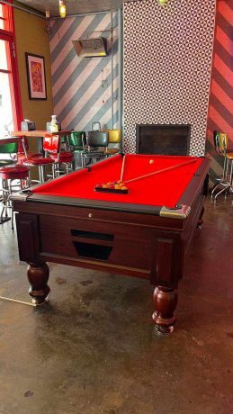 Prodigy Electronic Coin Operated Commercial Pub Pool Table 7ft