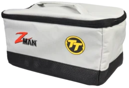 TT Deluxe ZMan Soft Plastic And Lure Tackle Block - Grey