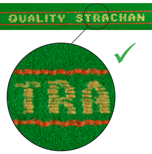 Strachan 6811 SpillGuard English Pool Cloth 7ft Spruce Green - Pool Table Felt 62 Genuine Strachan stitching reference