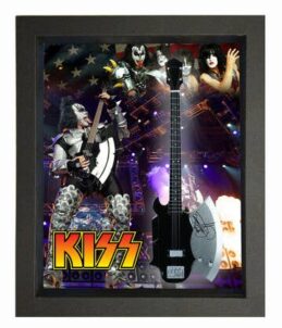 KISS Display Shadow Box – Collector Wall Display
