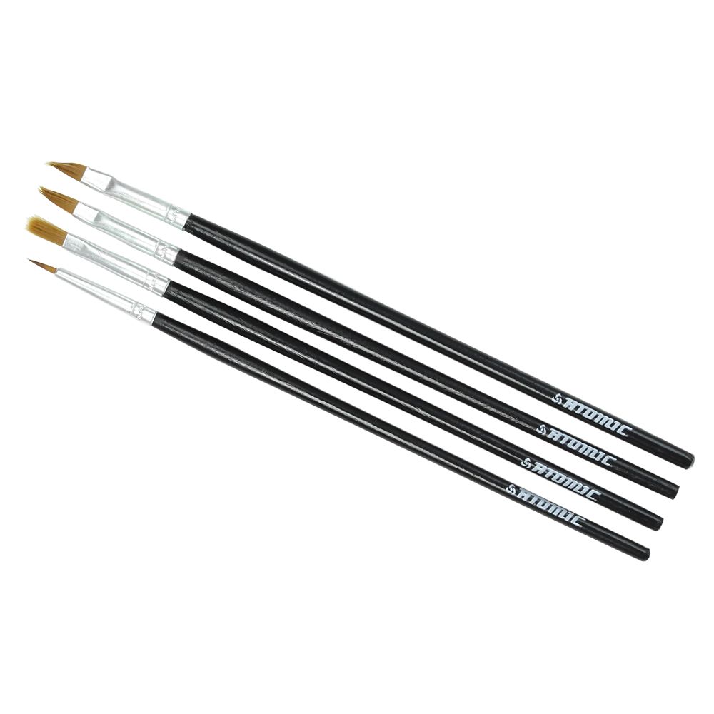 Atomic Trick Bitz Lure Painting Brush Pack - 5 Piece 1 Atomic Trick Bitz Lure Painting Brush Pack - 5 Piece
